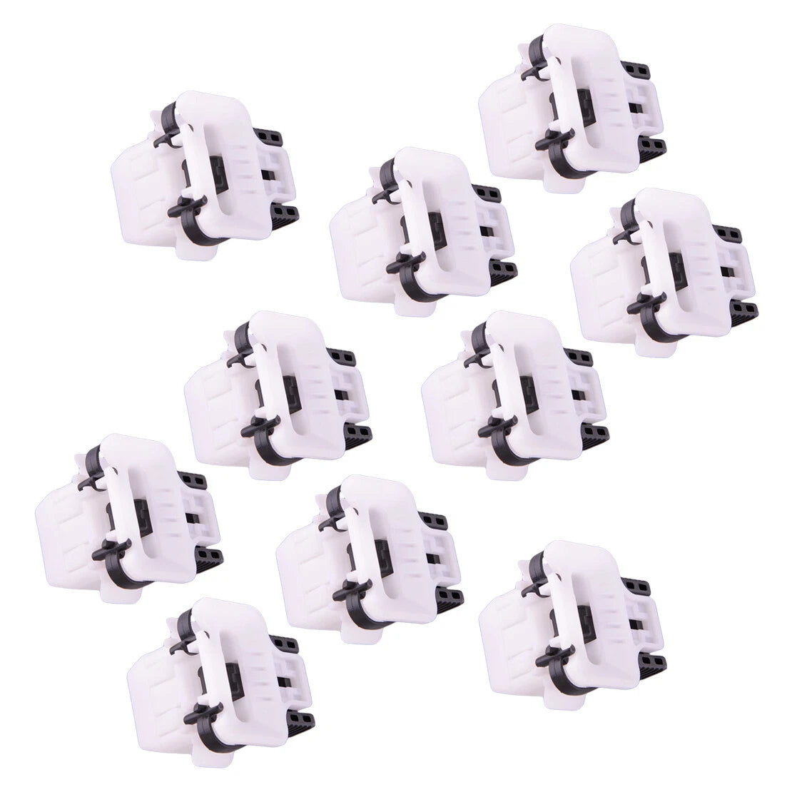 10x Nylon Car Rear Seat Cushion Clip Fasteners for Honda Acura (2001-2023)
