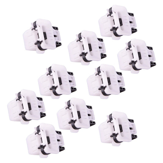 10x Nylon Car Rear Seat Cushion Clip Fasteners for Honda Acura (2001-2023)