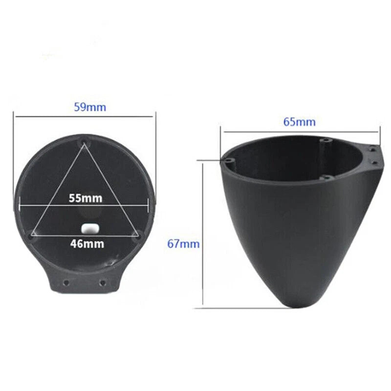 3.5" Mid-Range Speakers & Tweeter Bracket Shell for Car