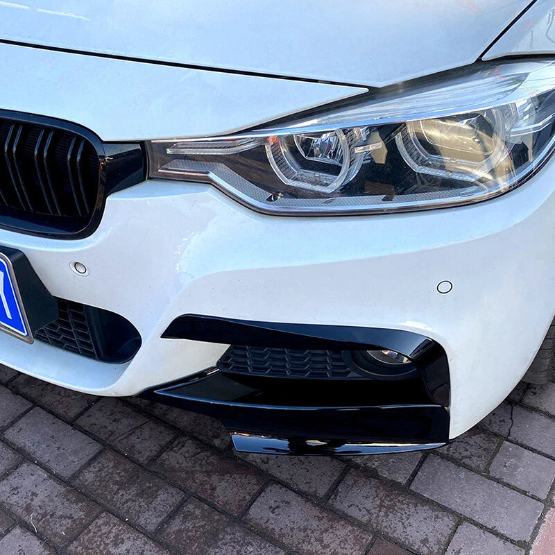 Front Bumper Upper Trim Air Vent Cover for BMW F30 F31 (2012-2018) Gloss Black