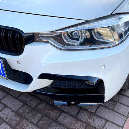 Front Bumper Upper Trim Air Vent Cover for BMW F30 F31 (2012-2018) Gloss Black