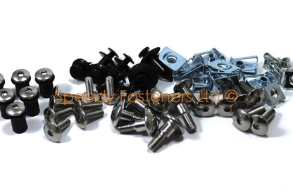 Full Fairing & Windscreen Bolts Eyelet Set for Yamaha R1 (2004–2006)
