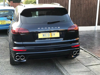 Muffler Tip for 2015-2017 Porsche Cayenne (Stainless Steel)