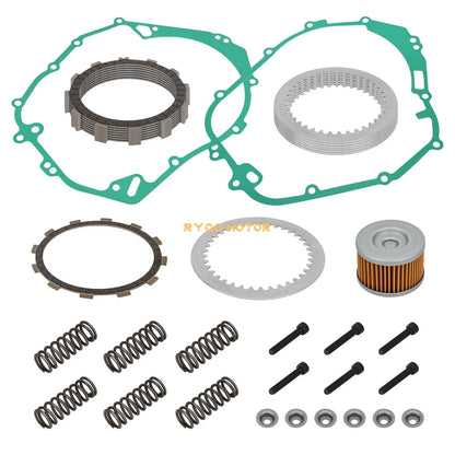 Clutch Friction Plates, Gasket, Oil Filter for Polaris Predator Outlaw 500