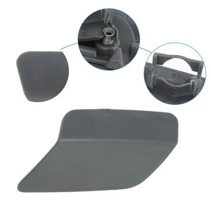 Front Bumper Headlight Washer Nozzle Covers for BMW 328i (2012-2015)