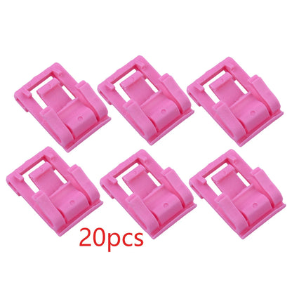 20 x Car Exterior Door Window Weather Strip Moulding Trim Clips for Honda