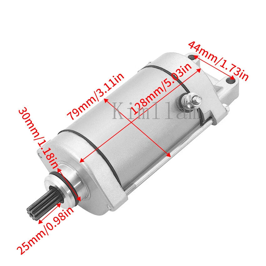 Starter for Honda VTX1800C, VTX1800N1, VTX1800R, VTX1800S (2002-2008)