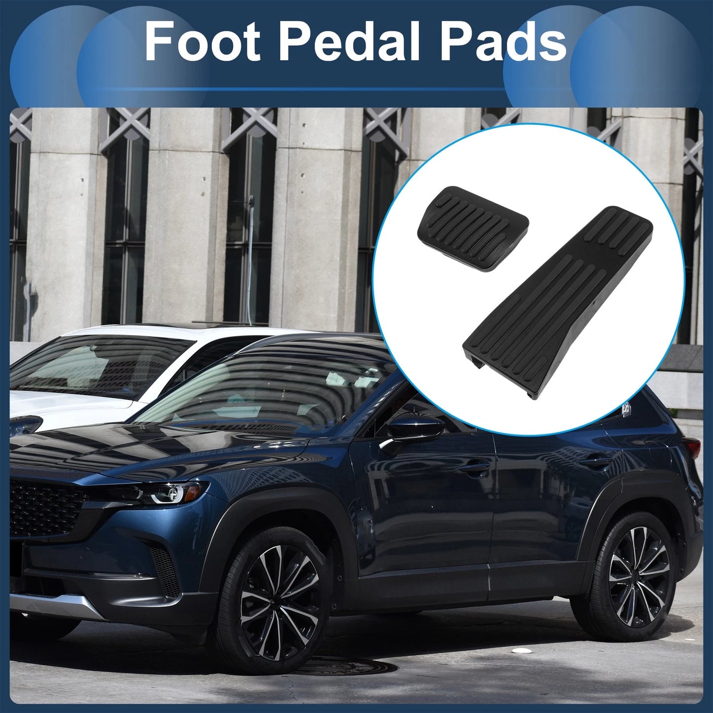Automatic Foot Accelerator Pedal Covers for Mazda CX50/CX60 (2023-2025)