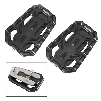 Enlarged Foot Pegs 2 x Black for Triumph Scrambler Tiger (2016-2023)