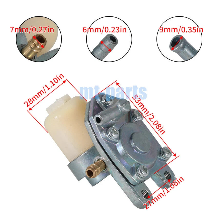 Fuel Tank Petcock Valve for SMC Urban 50, STM Mustang 50 (2005-2010)