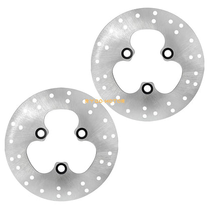 Front & Rear Brake Rotors for Honda TRX450R/TRX450ER (2004–2009, 2006–2014)