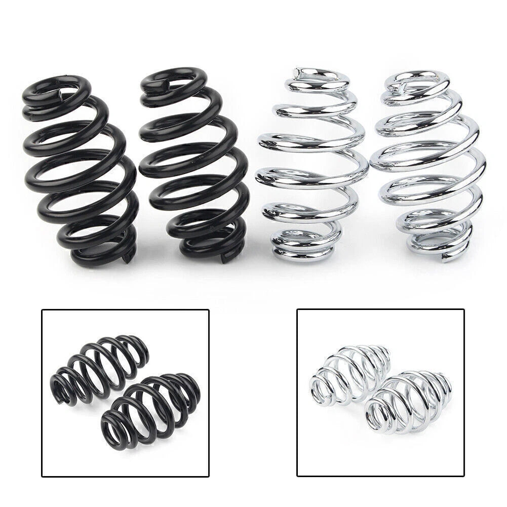 3" Barrel Coiled Solo Seat Springs for Harley Sportster Bobber Chopper