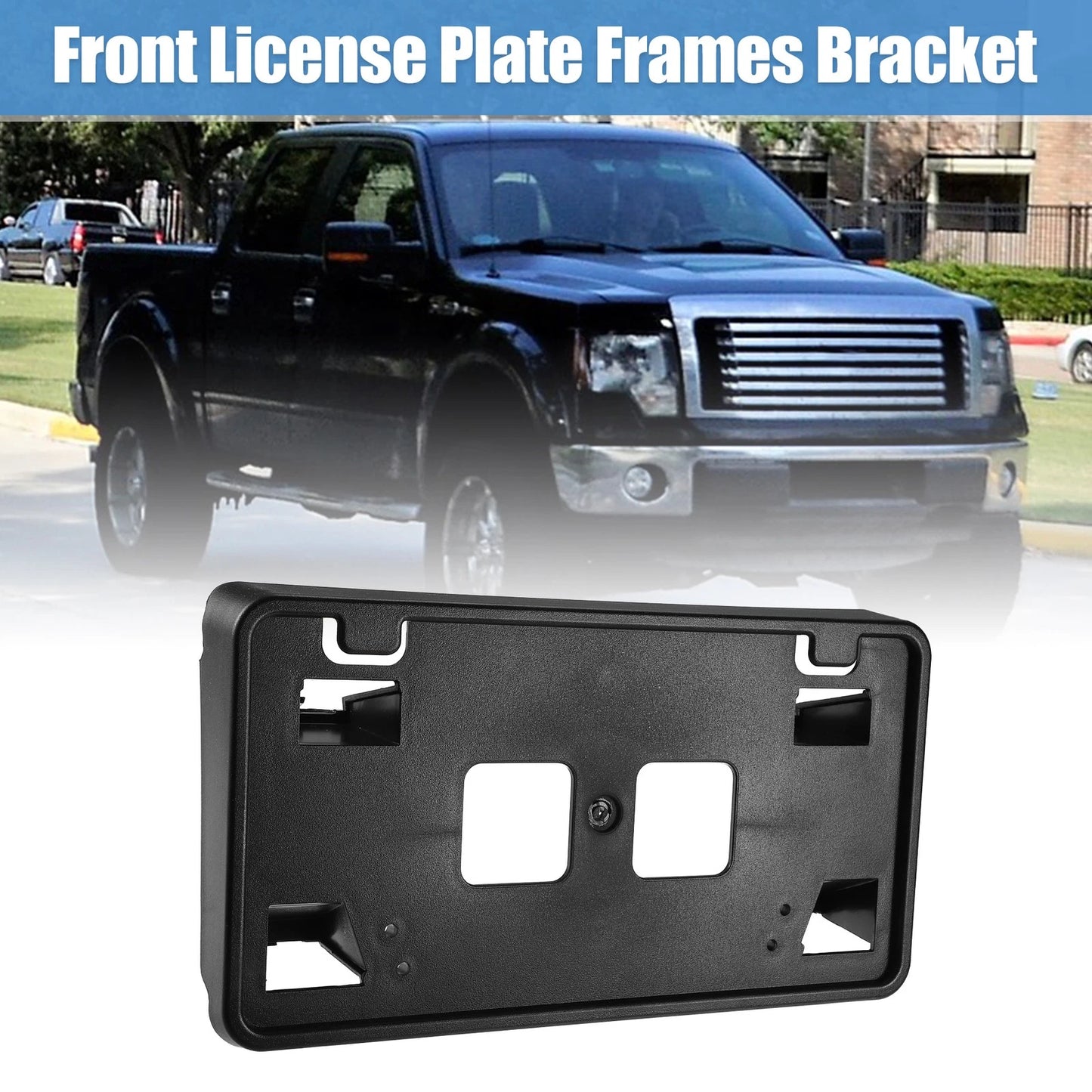 Front Bumper License Plate Bracket for Ford F150 (2021-2022)