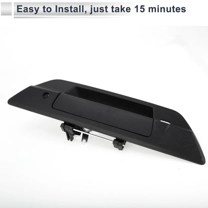 Exterior Door Tailgate Handles for Toyota Hilux Revo (2015-2021) Black