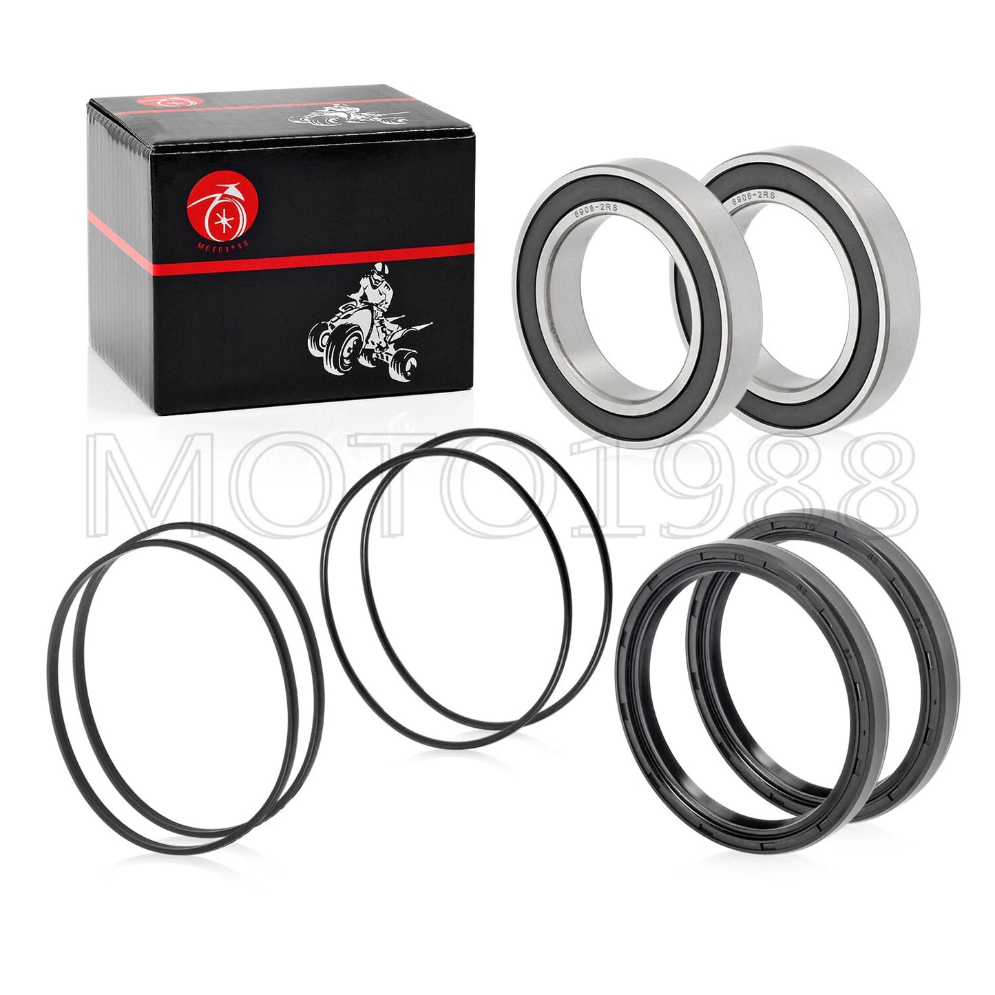 Rear Axle Bearing & Seal O-Ring for HONDA TRX400X/TRX400EX/TRX300EX (2003–2012)