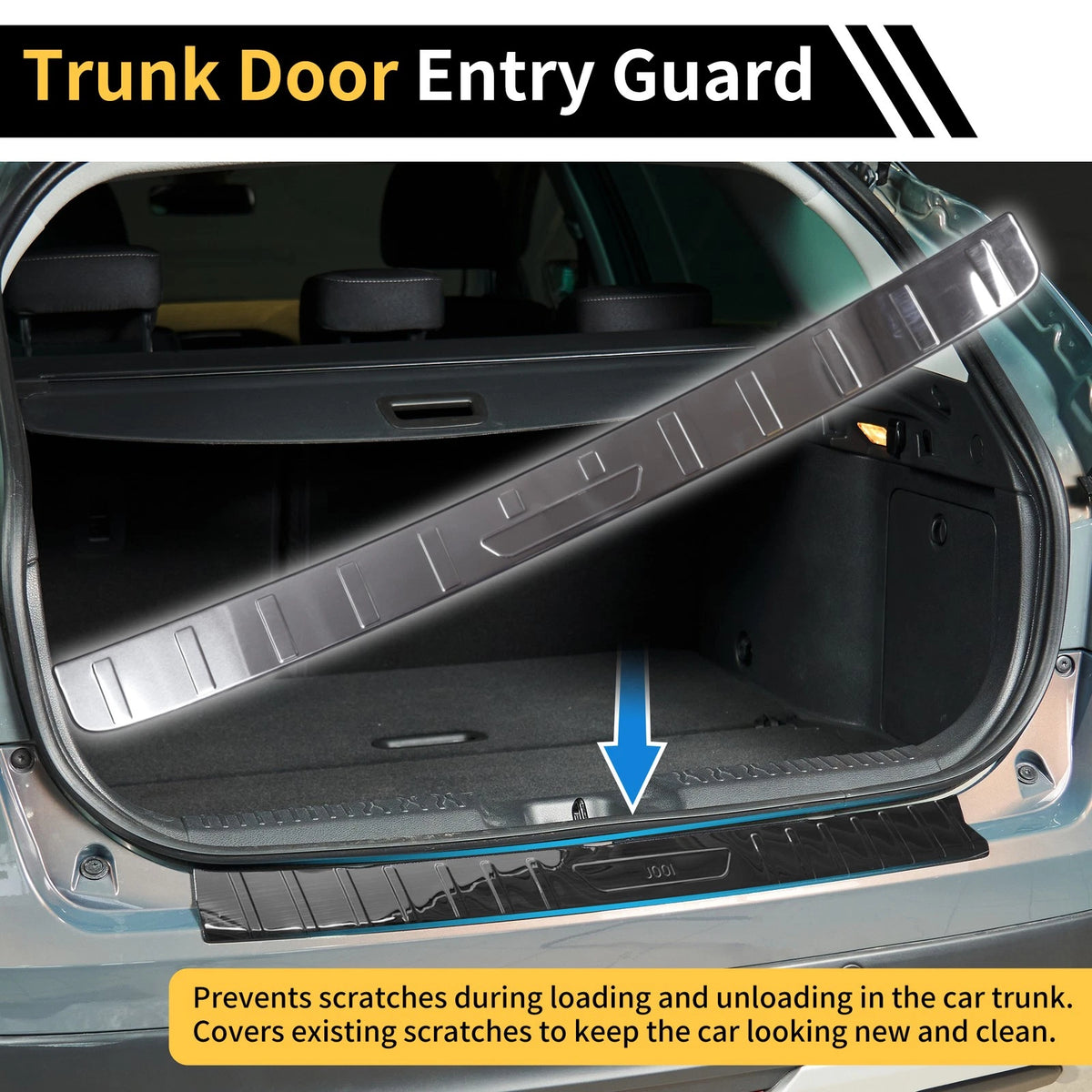 Rear Bumper Topper for Toyota Sienna 2011-2020 Silver Tone 1 x Piece