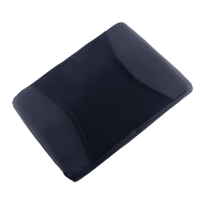 Memory Cotton Armrest Cushion Pad for PU Car Center Console - Black