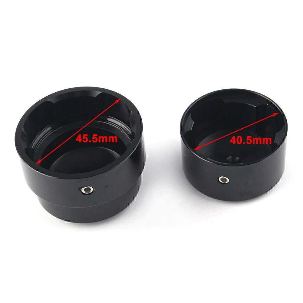 Black Rear Axle Nut Cover Caps for Harley XG 2015-Later, XL & Dyna 2008-Later