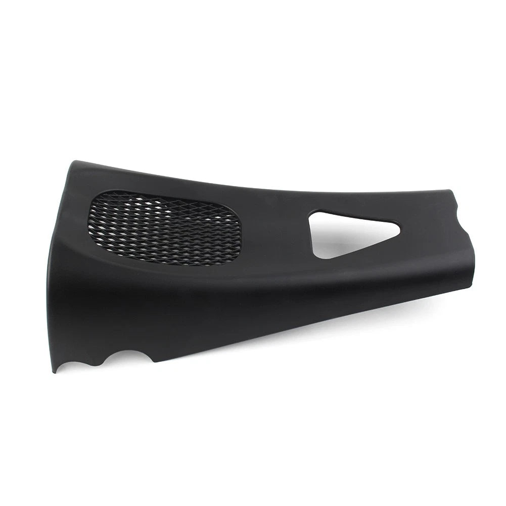 Stretched Chin Spoiler Scoop for Harley Touring Road (2017-2023) Matte Black