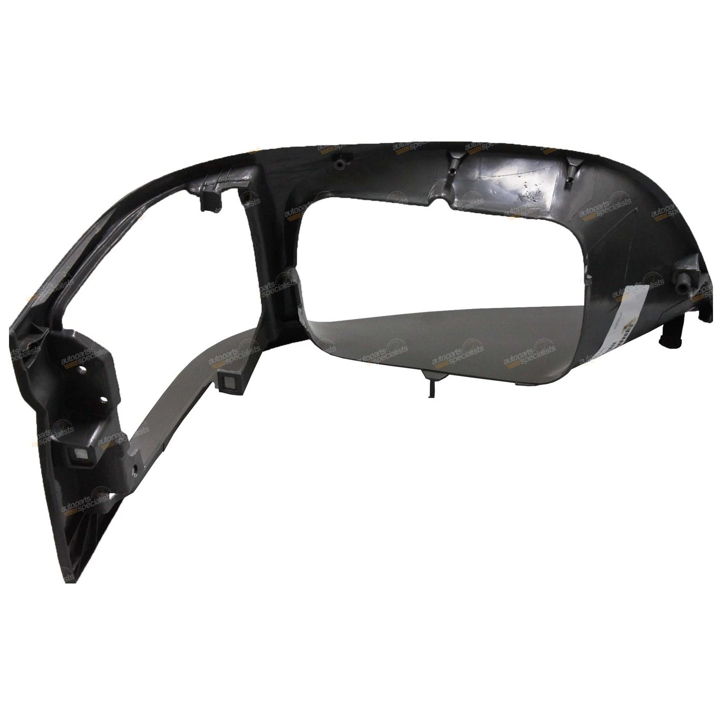 LH+RH Dark Grey Headlight Surround Pair for Toyota Hiace (1998–2005)