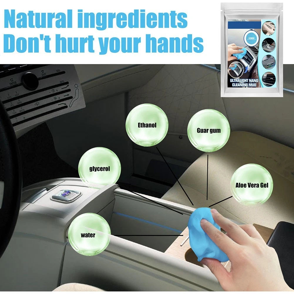 Blue Clay Bar for Car Clean Revitalize Appearance