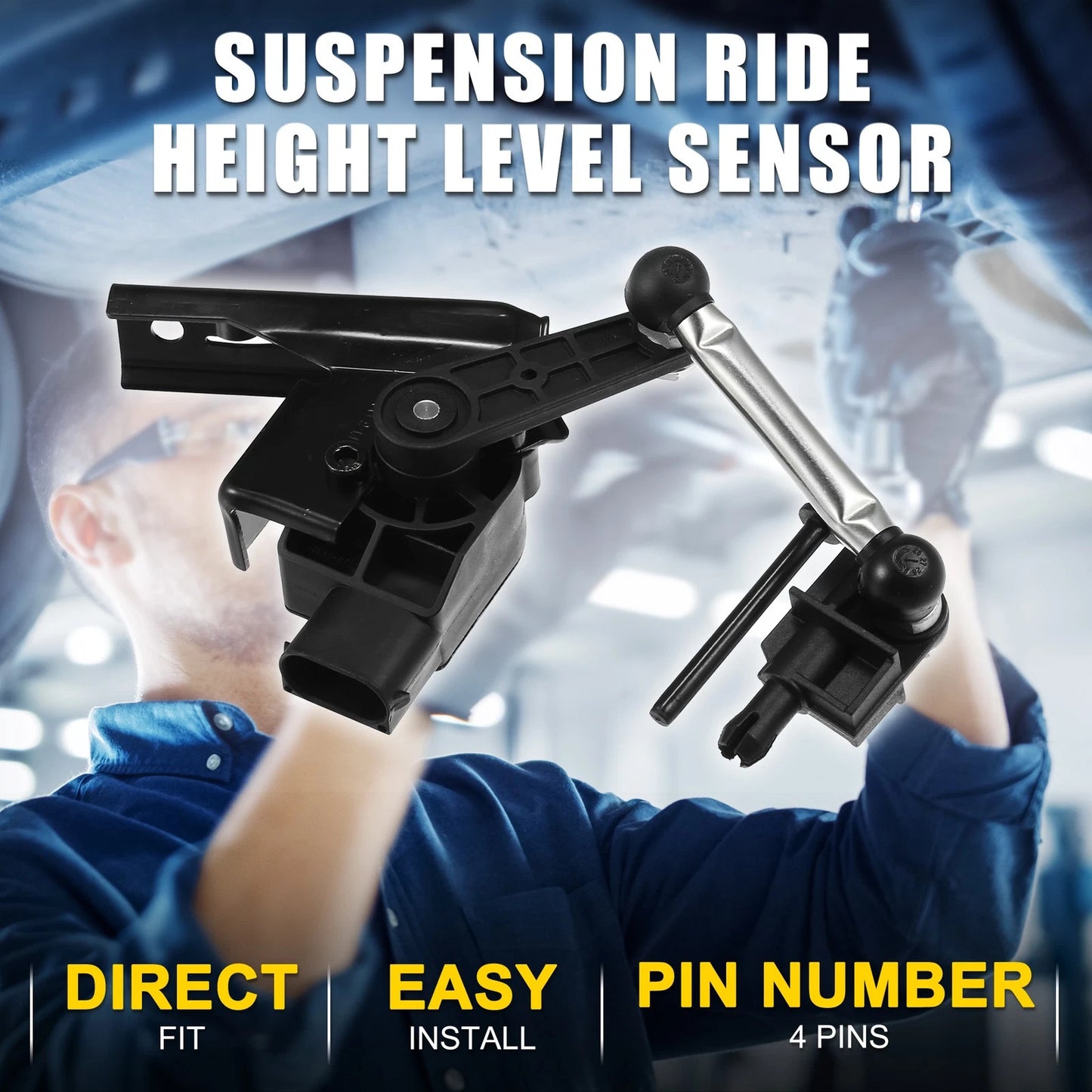 Front Left Ride Height Level Sensor for Porsche Panamera 2010-2016