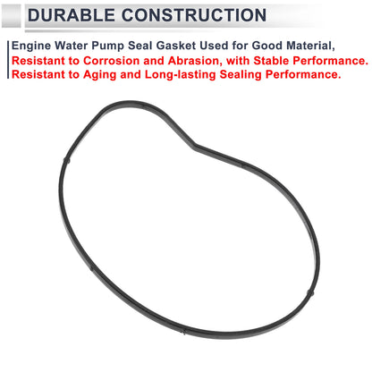 Water Pump Gasket for BMW 550i Base 2006-2010 Rubber 1 x Engine Component