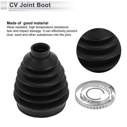 Outer CV Joint Boot Kit with Clamps for Mercedes-Benz GL350 (2013-2016)