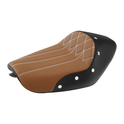 Driver Rider Solo Seat Cushion for Harley Sportster Iron 883 XL 1200 (2010-2022)