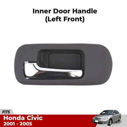 Left Front Inner Door Handle Fits Honda Civic Dimension EU EP ES EM 4D 2001-05