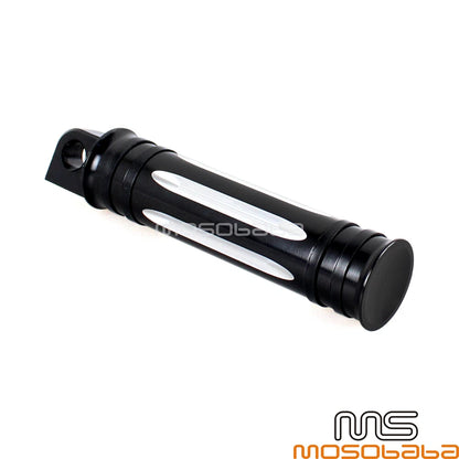 CNC Black Foot Pegs for Harley Dyna Sportster