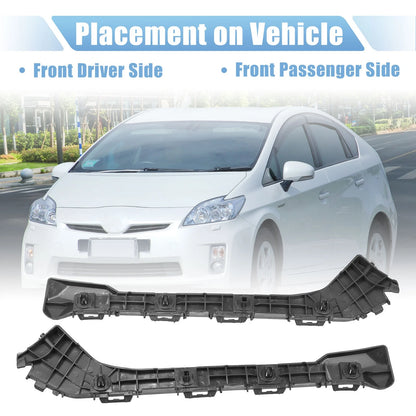 Bumper Bracket Side Retainer  for Toyota Prius Plug-In (2012-2015) Black