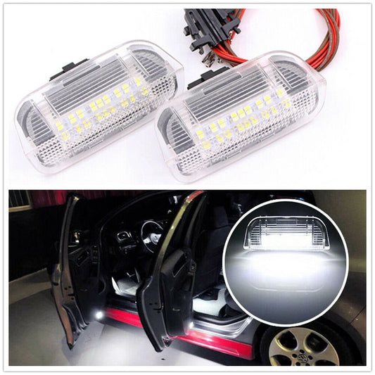18 LED Side Door Clear Lights for VW Golf GTI EOS Jetta Passat (2006-2014)