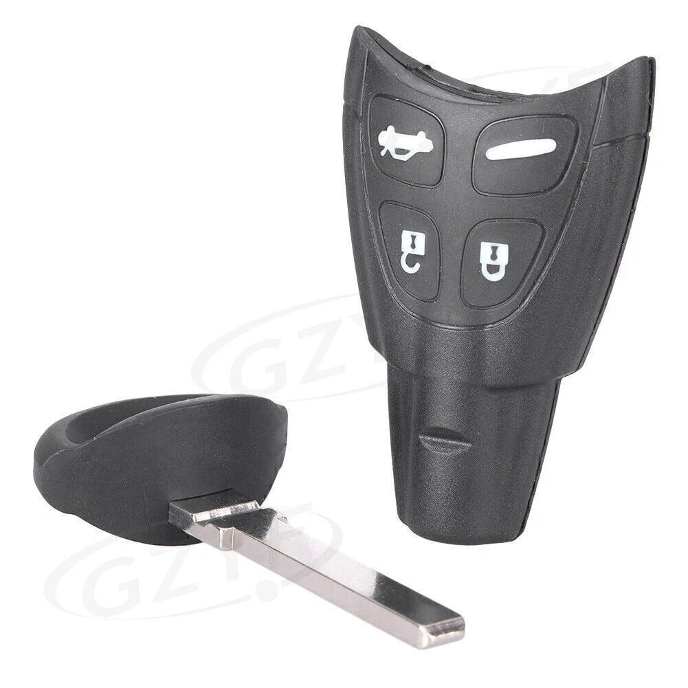 Remote Key Fob Shell & Blade Kit for 2003-2007 Saab 9-3 Sport Sedan