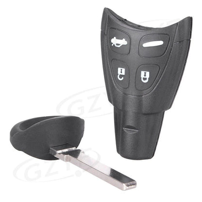 Remote Key Fob Shell & Blade Kit for 2003-2007 Saab 9-3 Sport Sedan