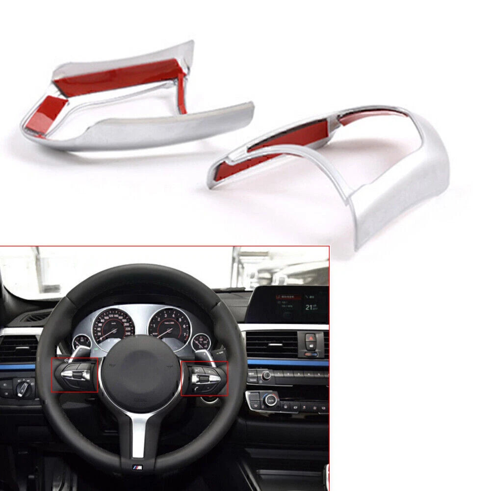 Steering Wheel Cover Trim for BMW M3 M4 M5 1 3 Series X5M