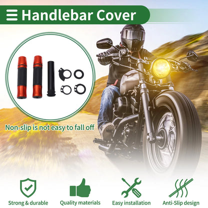 Grips Cover Kit / 7/8" 22mm / Hand Grips for Motorcycle