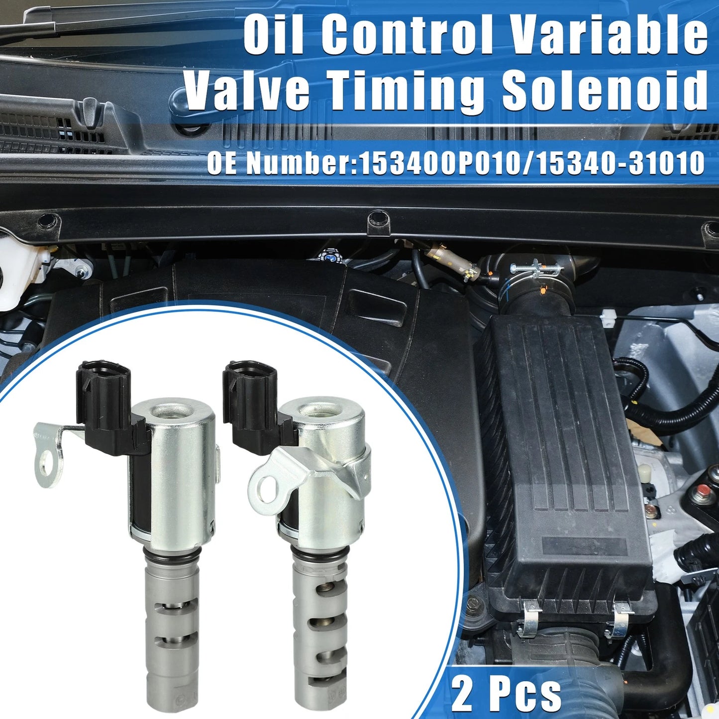 2 x Variable Valve Timing Solenoids for Toyota 4Runner Limited SR5 4.0L