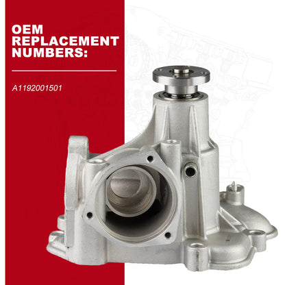 Water Pump for Mercedes W140 C140 R129 S420 S500 400SE 500SE (1992-1999)