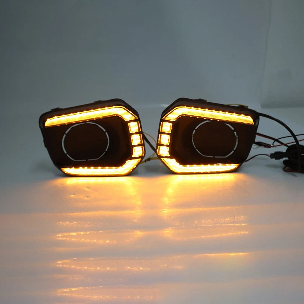 Daytime Running Lights & Fog Light Bezel for Toyota Tacoma (2016-2023)