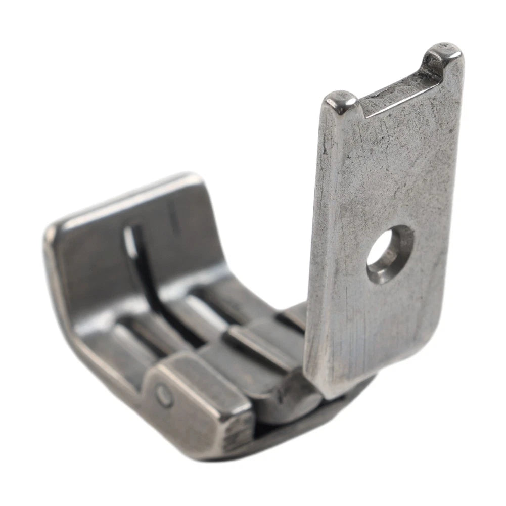 Double Needle Center Edge Foot with Spring Guide for SINGER 112W, JUKI LH-515
