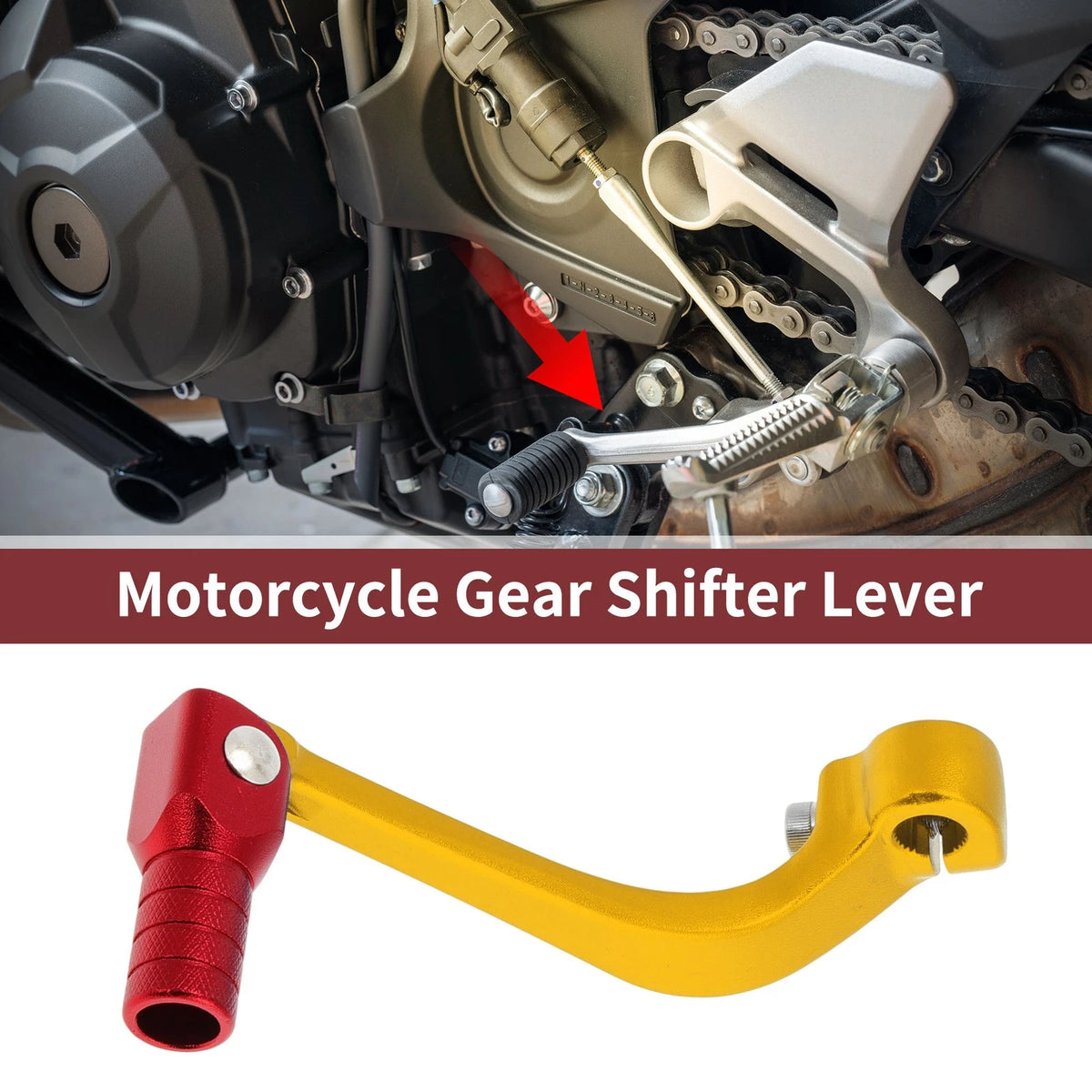 Folding Gear Shifter Lever for Honda CRF110F 13-18 (2013–2018)