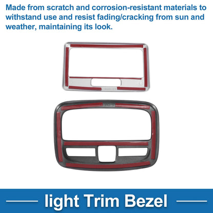 Light Trim Bezel for Suzuki Fronx 2024-2025 Silver Tone
