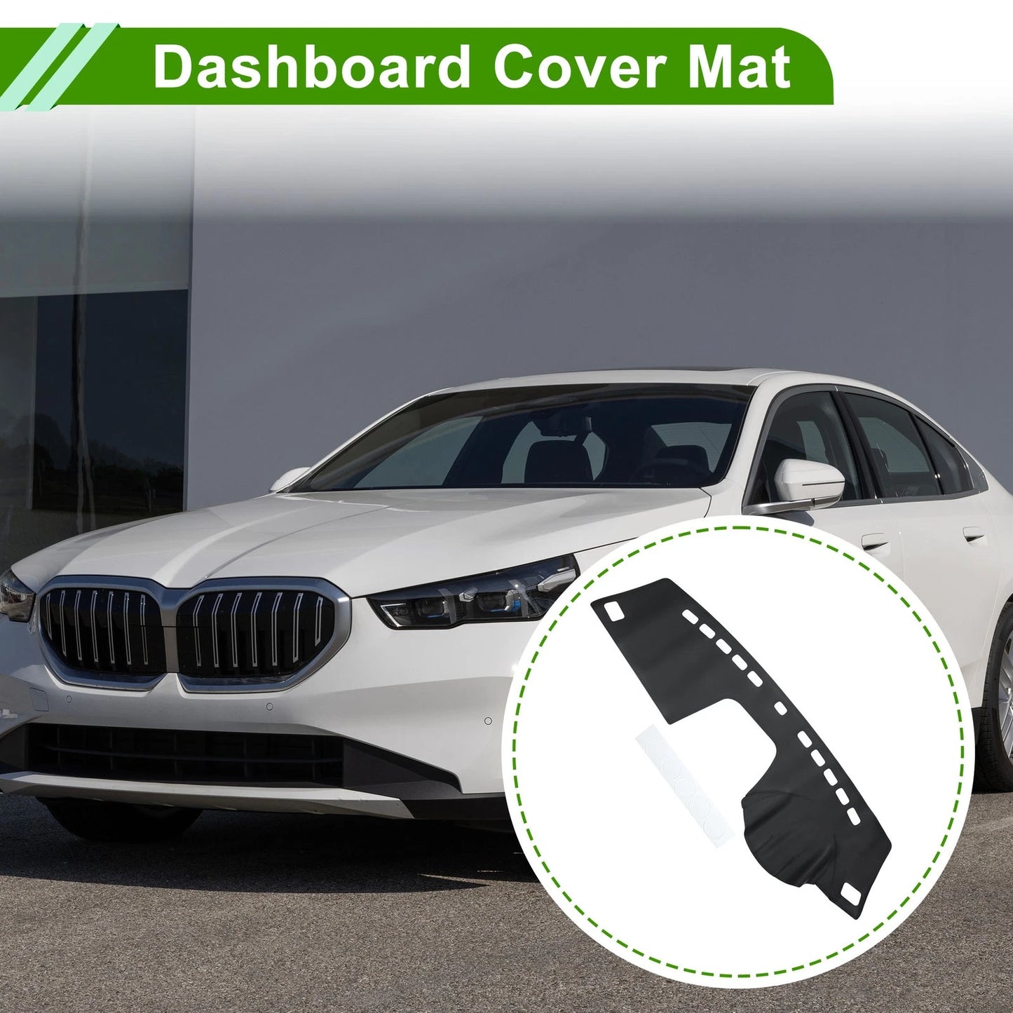 Dashboard Cover Mat for BMW X3 (2006-2010) Black