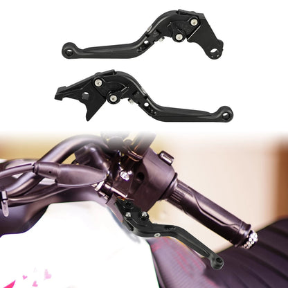 Folding Brake Clutch Levers  for Honda 250 (2017-2021) Black