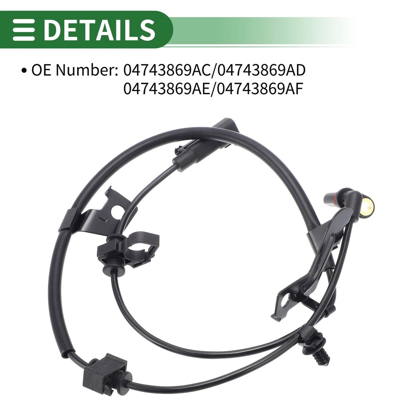 ABS Wheel Speed Sensor for Dodge Journey Left Rear (2009-2023)