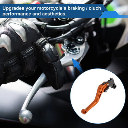 1 Pair Short Brake Clutch Levers for YAMAHA YZF-R25 (2014–2025)