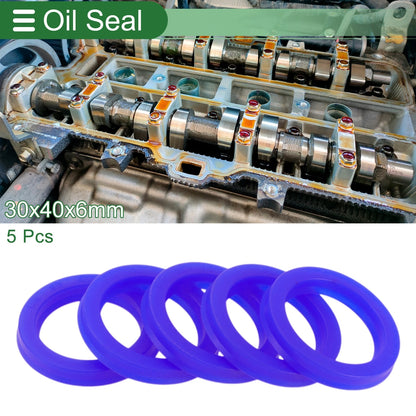 Oil Seal 5 x 30x40x6mm TPU Rotary Shaft Seal for Make Model
