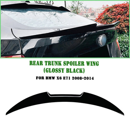 Rear Spoiler Lip for BMW X6 E71 (2008-2014)