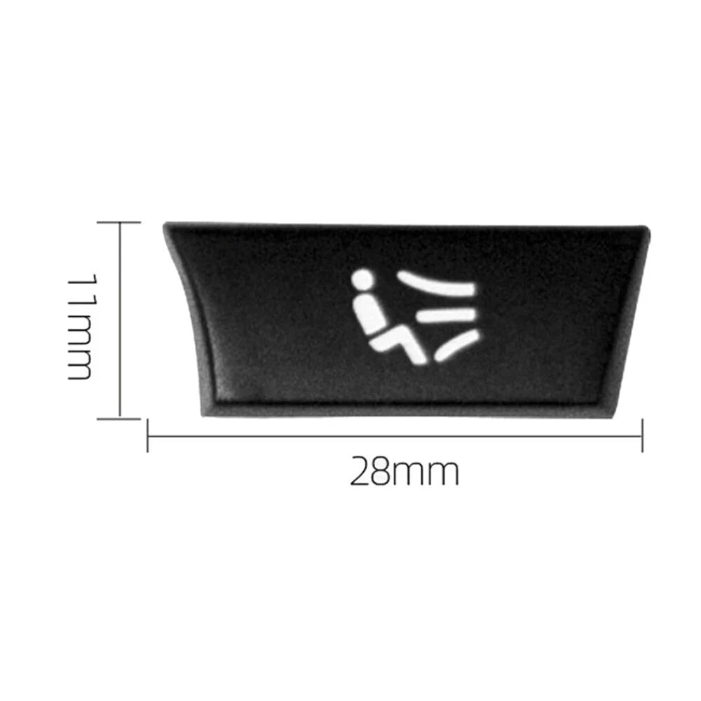 12 Button Key Caps A/C Heater Switch Repair for BMW 5 6 7 F10 F01 F12 (2010-2017)